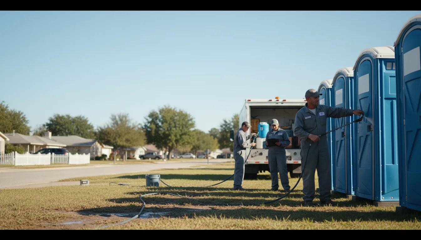 Long-Term Portable Toilet Rental in Covesville, VA near me